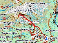 GPS Presolana-PassoPozzera-2018.02.04-mappa