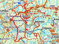 GPS ResegoneDalMortarone-Notturno-2018.12.05-mappa